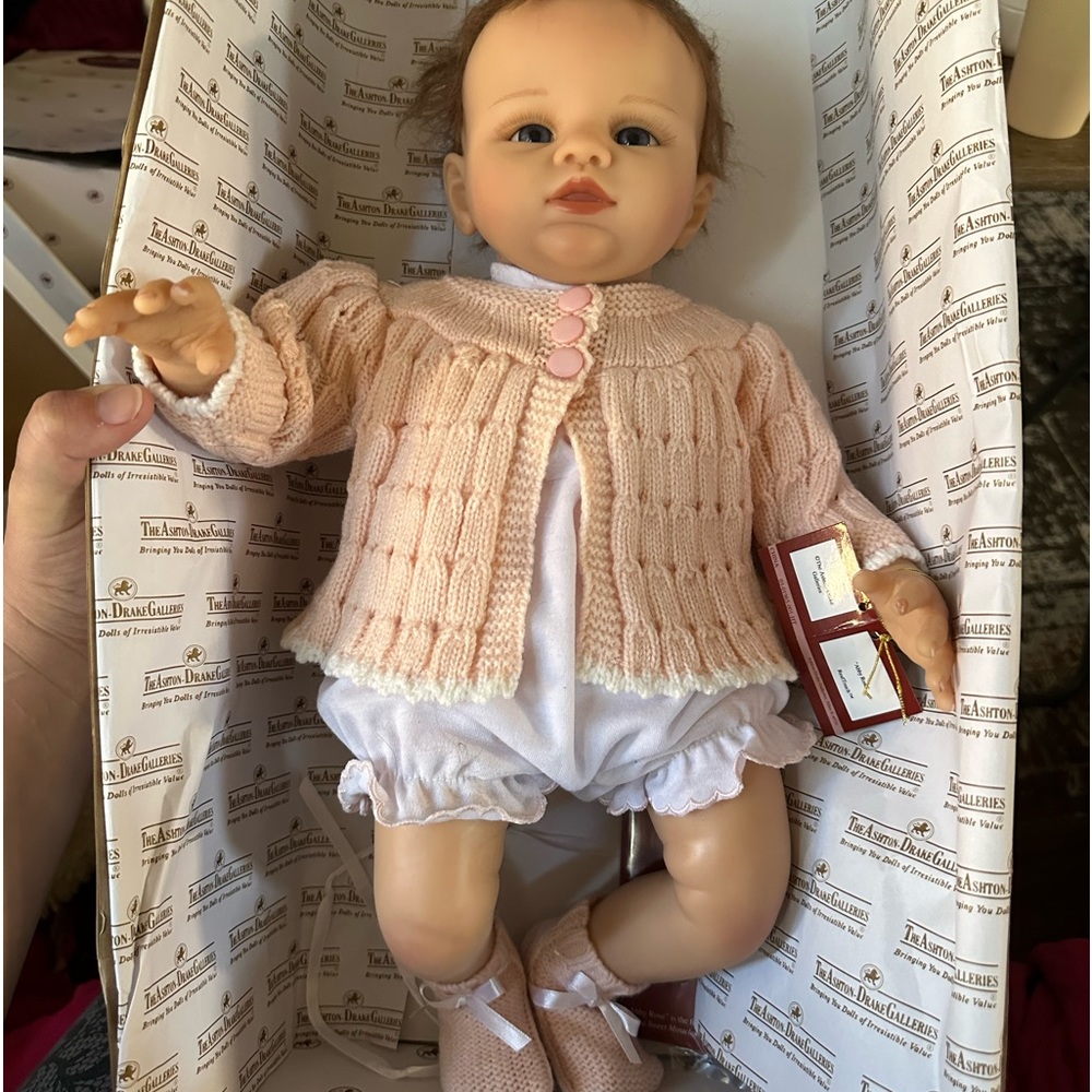 Ashton Drake reborn silicone realistic baby doll